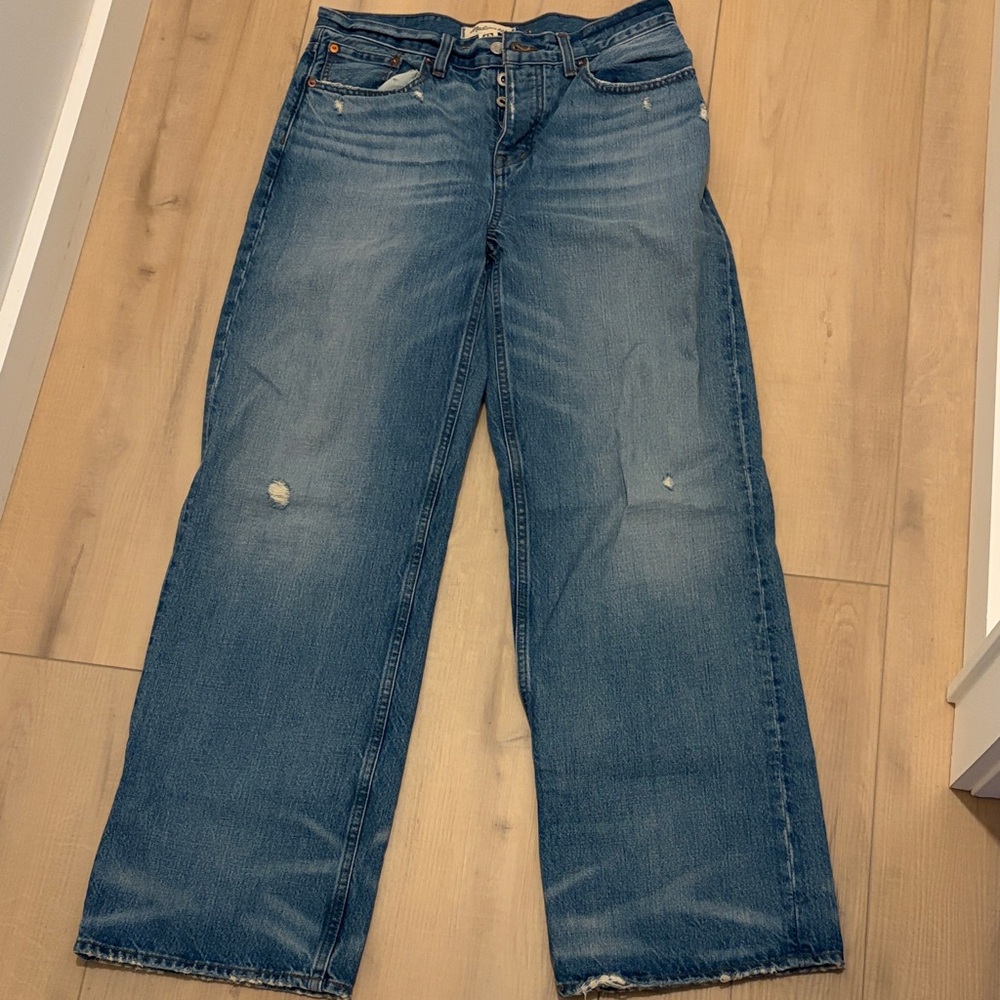 Madewell Low Slung Baggy Jean